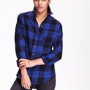 Black and Blue Flannel